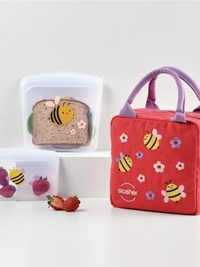 Kids Bee 100% Plastic Free Lunch Bag -